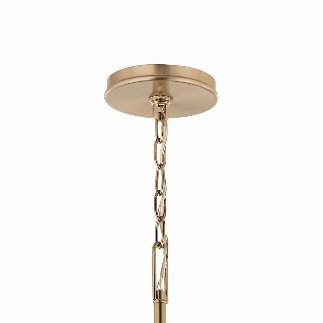 Kichler Canada - 52699CPZ - Eight Light Foyer Chandelier - Malene - Champagne Bronze