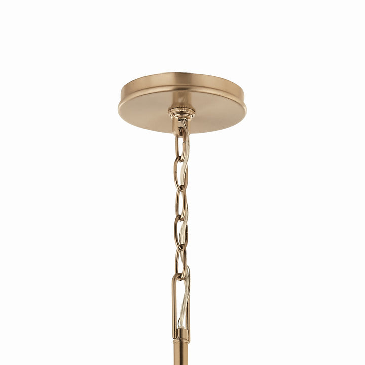 Kichler Canada - 52699CPZ - Eight Light Foyer Chandelier - Malene - Champagne Bronze