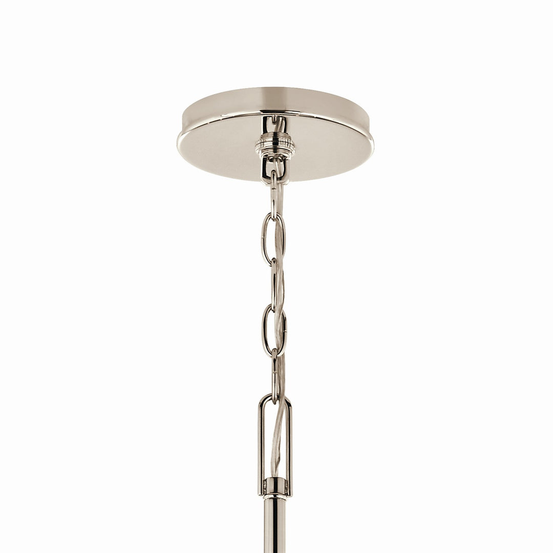 Kichler Canada - 52699PN - Eight Light Foyer Chandelier - Malene - Polished Nickel