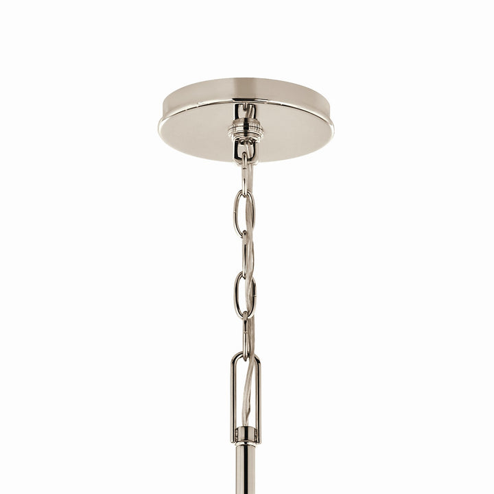 Kichler Canada - 52699PN - Eight Light Foyer Chandelier - Malene - Polished Nickel