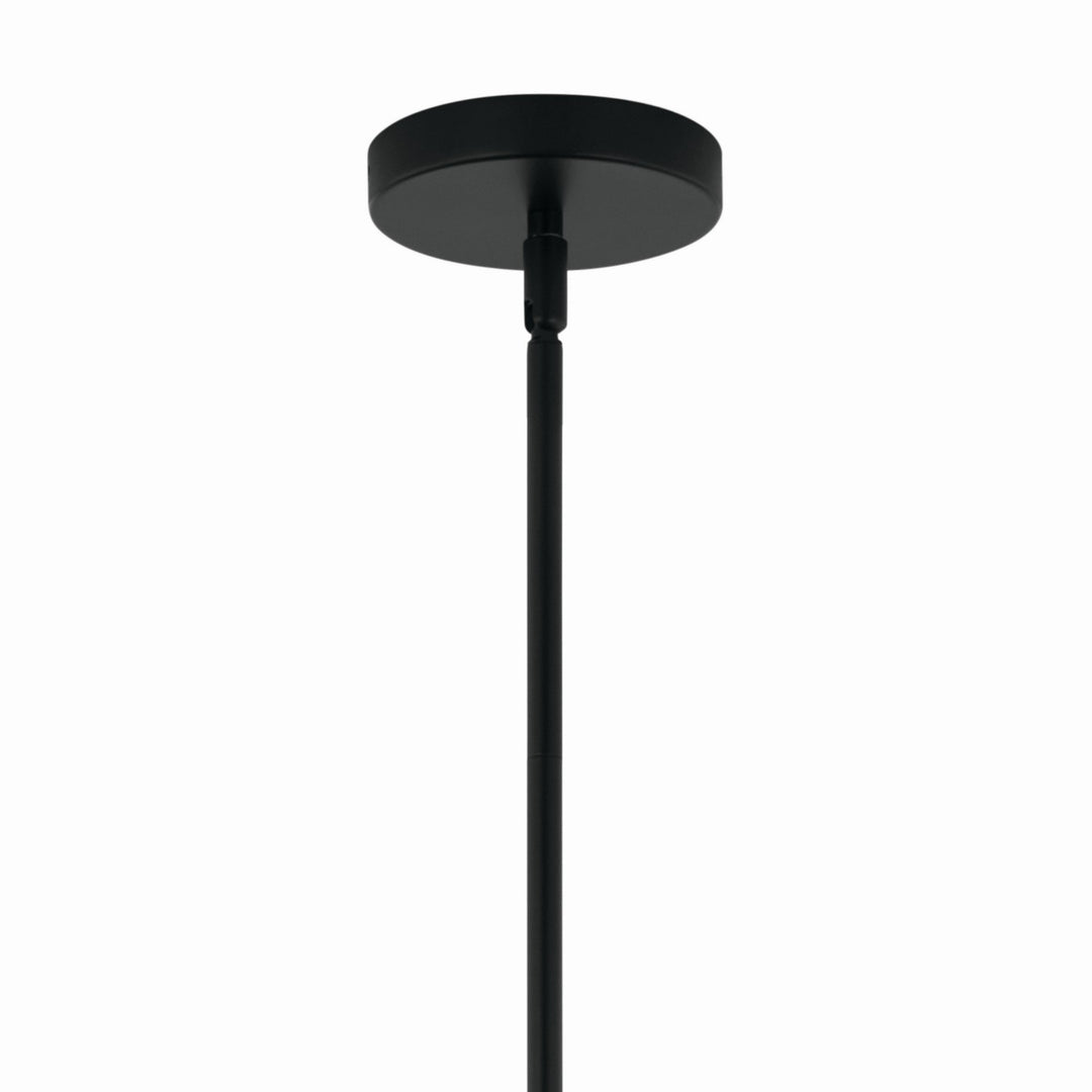 Kichler Canada - 52700BK - Three Light Chandelier/Semi Flush - Silvarious - Black