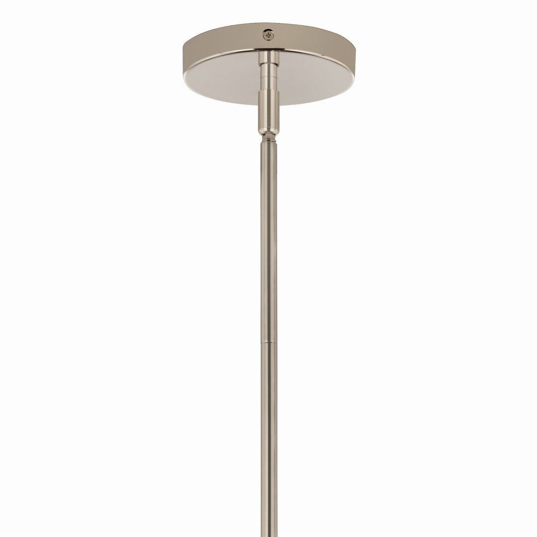 Kichler Canada - 52700PN - Three Light Chandelier/Semi Flush - Silvarious - Polished Nickel
