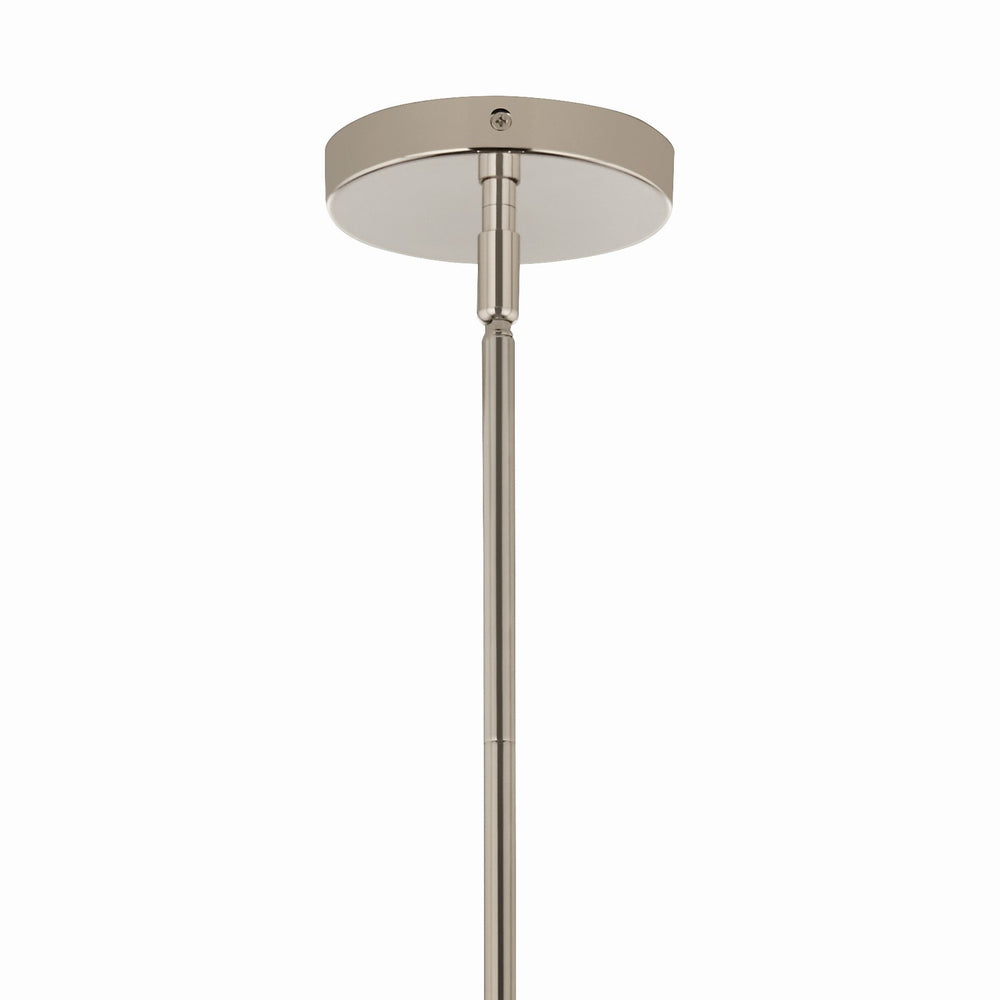 Kichler Canada - 52700PNCLR - Three Light Chandelier/Semi Flush - Silvarious - Polished Nickel