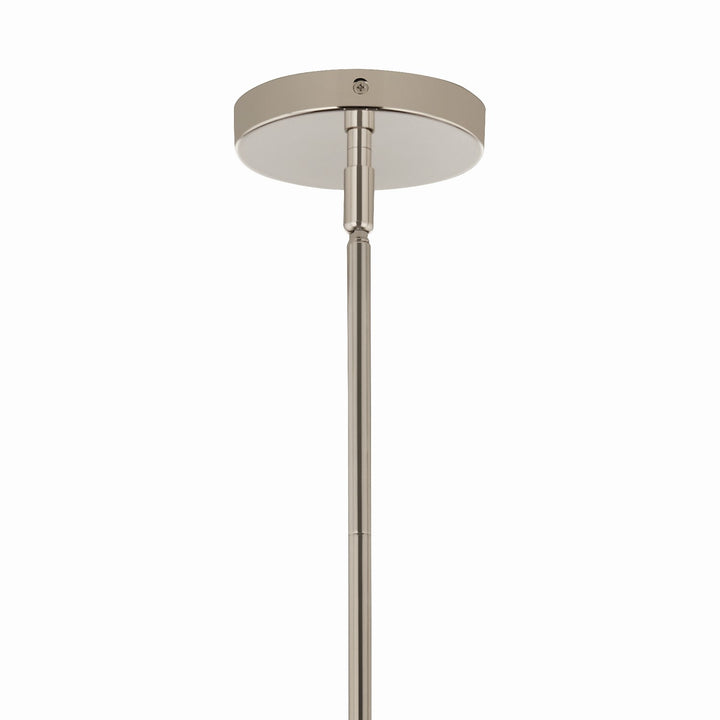 Kichler Canada - 52700PNCLR - Three Light Chandelier/Semi Flush - Silvarious - Polished Nickel