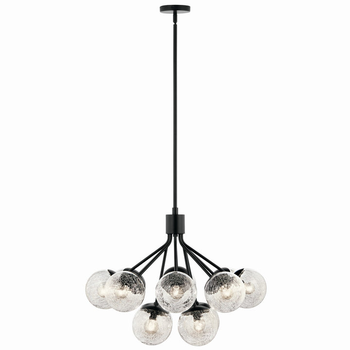 Kichler Canada - 52701BK - 12 Light Chandelier Convertible - Silvarious - Black