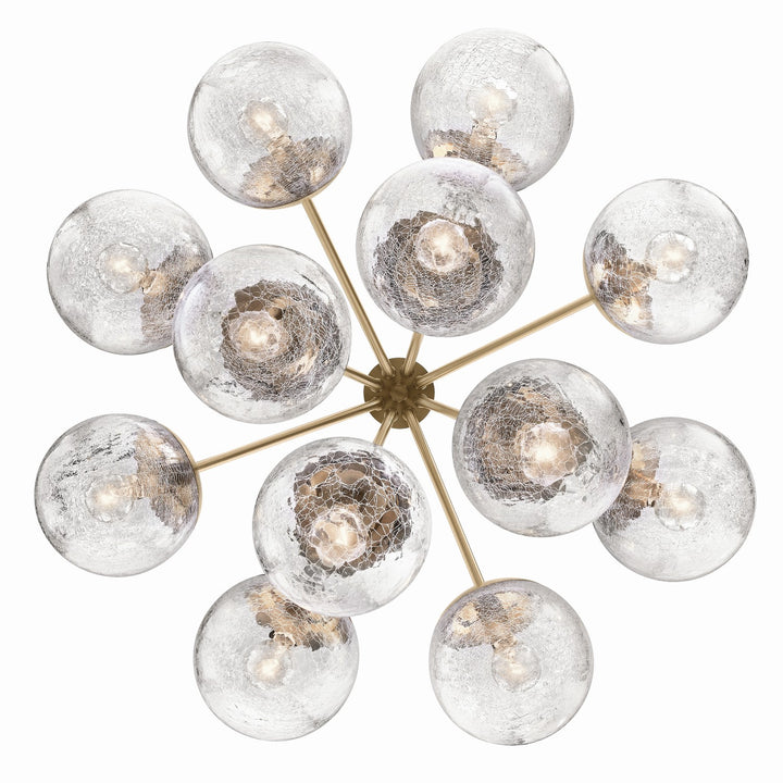 Kichler Canada - 52701CPZ - 12 Light Chandelier Convertible - Silvarious - Champagne Bronze