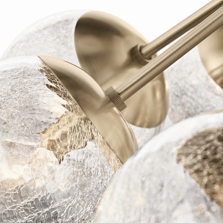 Kichler Canada - 52701CPZ - 12 Light Chandelier Convertible - Silvarious - Champagne Bronze