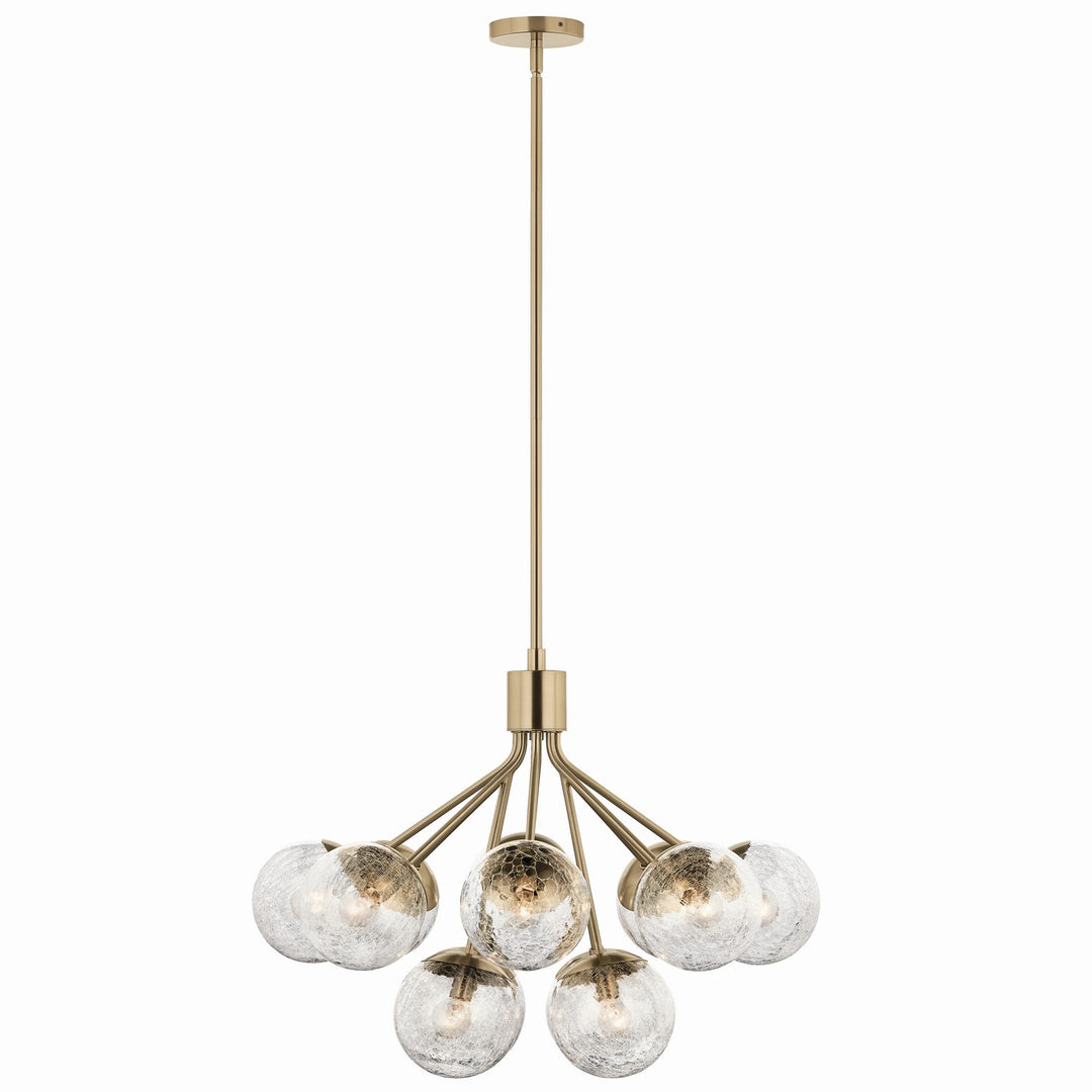 Kichler Canada - 52701CPZ - 12 Light Chandelier Convertible - Silvarious - Champagne Bronze