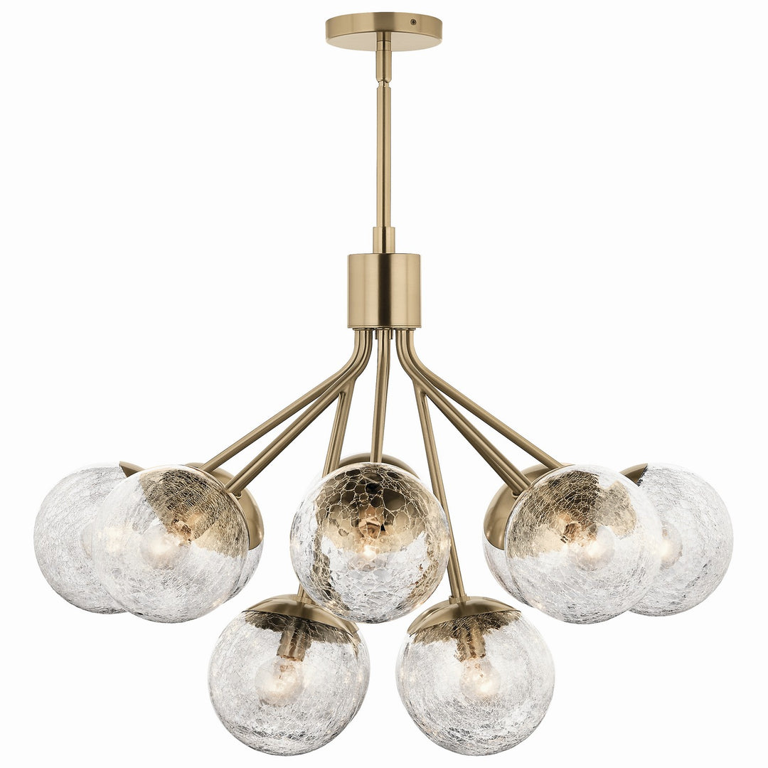 Kichler Canada - 52701CPZ - 12 Light Chandelier Convertible - Silvarious - Champagne Bronze