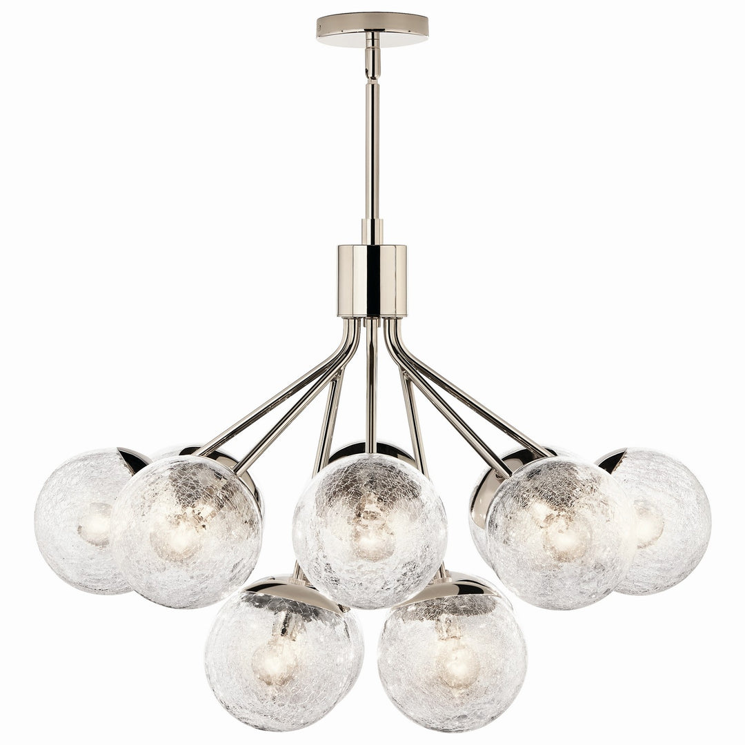 Kichler Canada - 52701PN - 12 Light Chandelier Convertible - Silvarious - Polished Nickel
