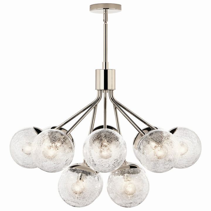 Kichler Canada - 52701PN - 12 Light Chandelier Convertible - Silvarious - Polished Nickel