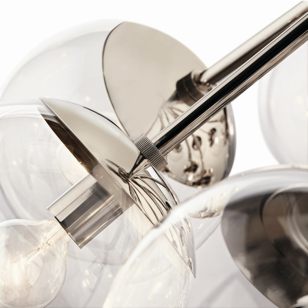 Kichler Canada - 52701PNCLR - 12 Light Chandelier Convertible - Silvarious - Polished Nickel