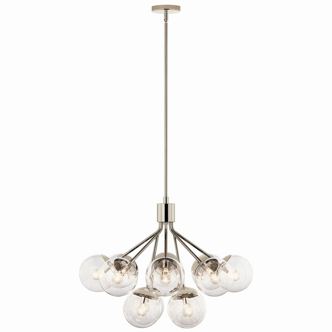 Kichler Canada - 52701PNCLR - 12 Light Chandelier Convertible - Silvarious - Polished Nickel