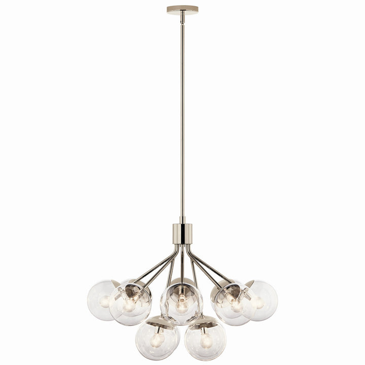Kichler Canada - 52701PNCLR - 12 Light Chandelier Convertible - Silvarious - Polished Nickel