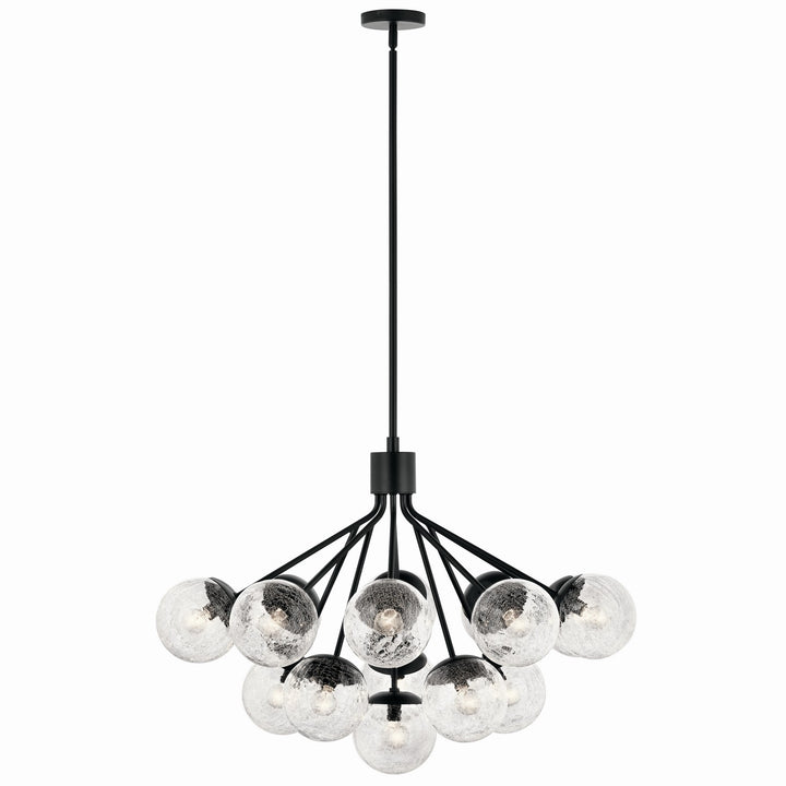 Kichler Canada - 52702BK - 16 Light Chandelier Convertible - Silvarious - Black