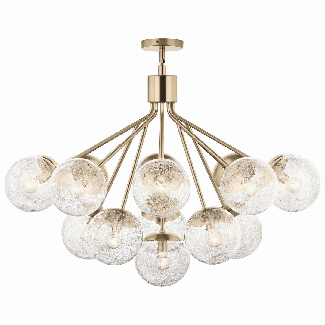 Kichler Canada - 52702CPZ - 16 Light Chandelier Convertible - Silvarious - Champagne Bronze