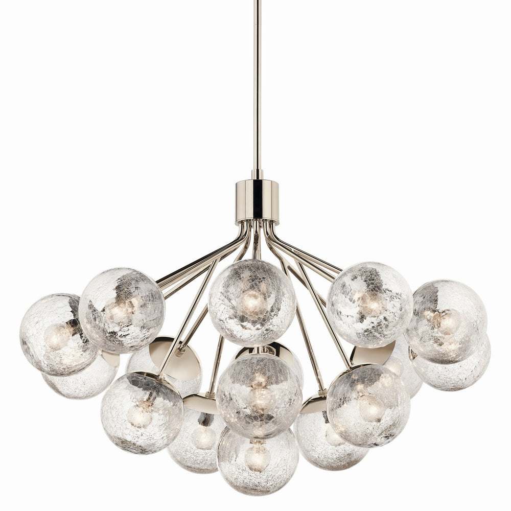 Kichler Canada - 52702PN - 16 Light Chandelier Convertible - Silvarious - Polished Nickel