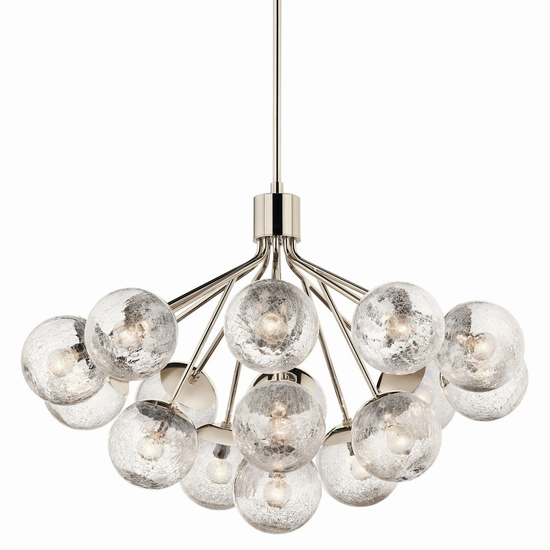 Kichler Canada - 52702PN - 16 Light Chandelier Convertible - Silvarious - Polished Nickel