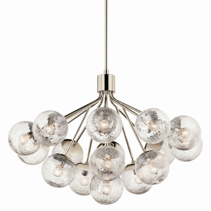 Kichler Canada - 52702PN - 16 Light Chandelier Convertible - Silvarious - Polished Nickel