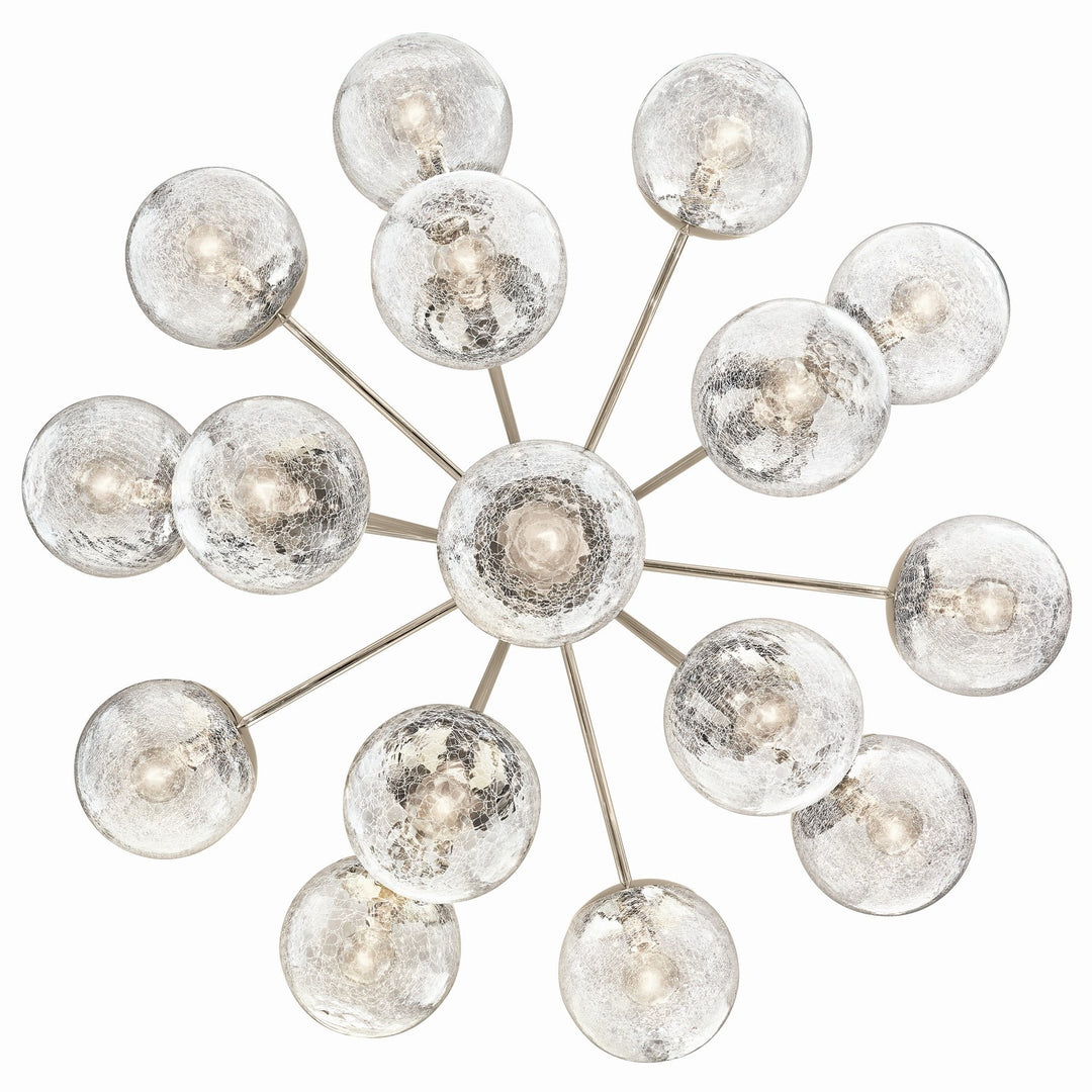 Kichler Canada - 52702PN - 16 Light Chandelier Convertible - Silvarious - Polished Nickel