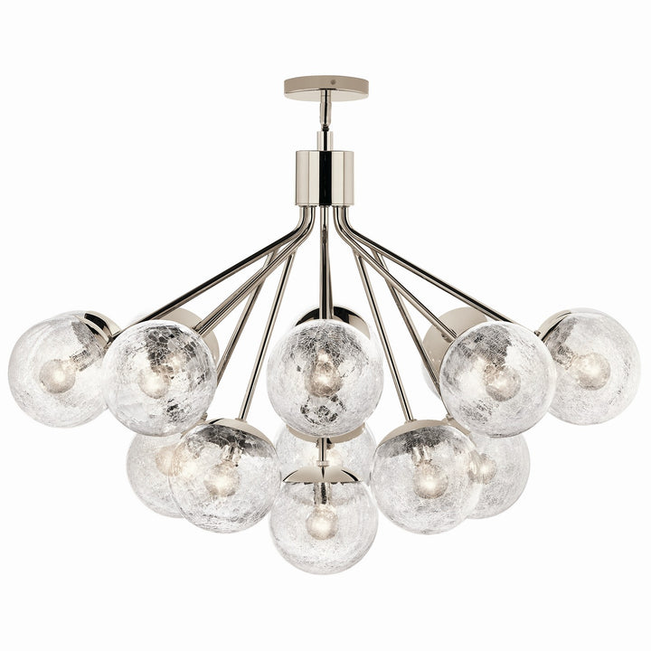 Kichler Canada - 52702PN - 16 Light Chandelier Convertible - Silvarious - Polished Nickel