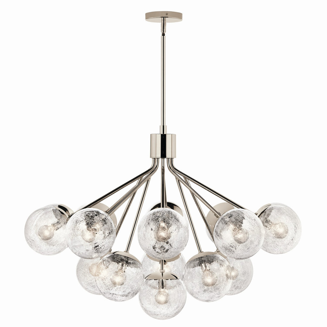 Kichler Canada - 52702PN - 16 Light Chandelier Convertible - Silvarious - Polished Nickel