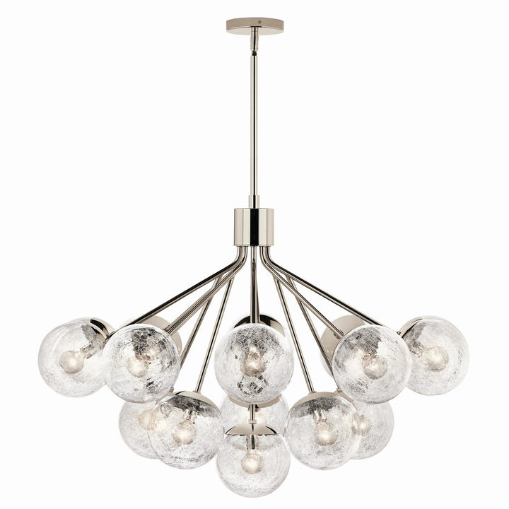 Kichler Canada - 52702PN - 16 Light Chandelier Convertible - Silvarious - Polished Nickel