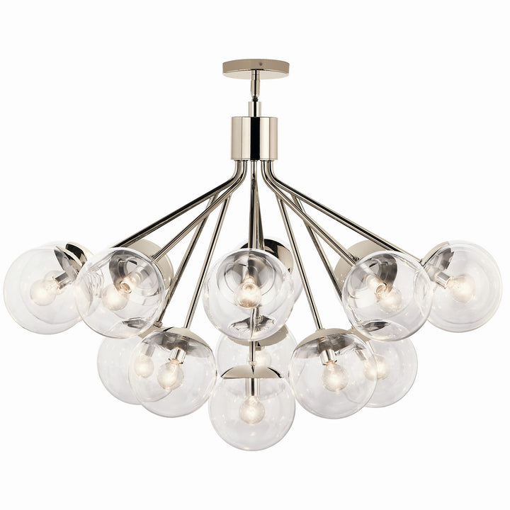 Kichler Canada - 52702PNCLR - 16 Light Chandelier Convertible - Silvarious - Polished Nickel