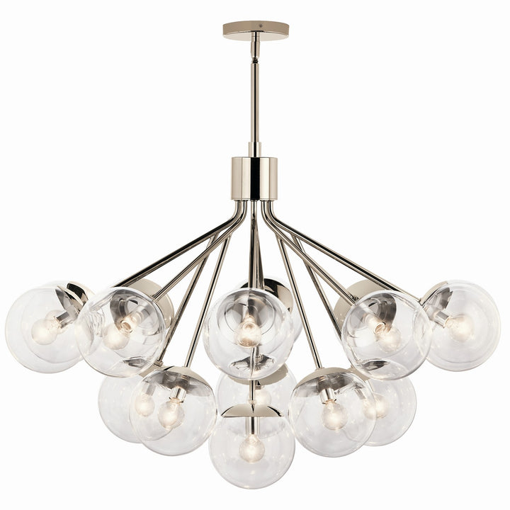 Kichler Canada - 52702PNCLR - 16 Light Chandelier Convertible - Silvarious - Polished Nickel