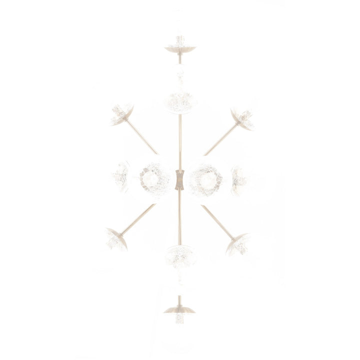 Kichler Canada - 52703CPZ - 12 Light Linear Chandelier Convertible - Silvarious - Champagne Bronze