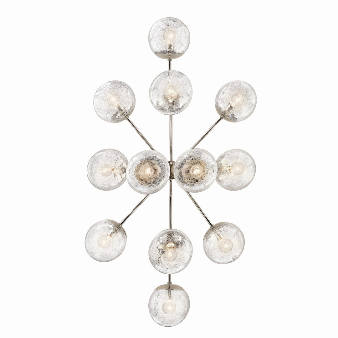 Kichler Canada - 52703PN - 12 Light Linear Chandelier Convertible - Silvarious - Polished Nickel