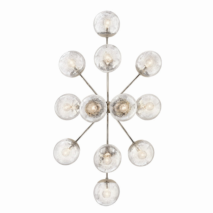 Kichler Canada - 52703PN - 12 Light Linear Chandelier Convertible - Silvarious - Polished Nickel