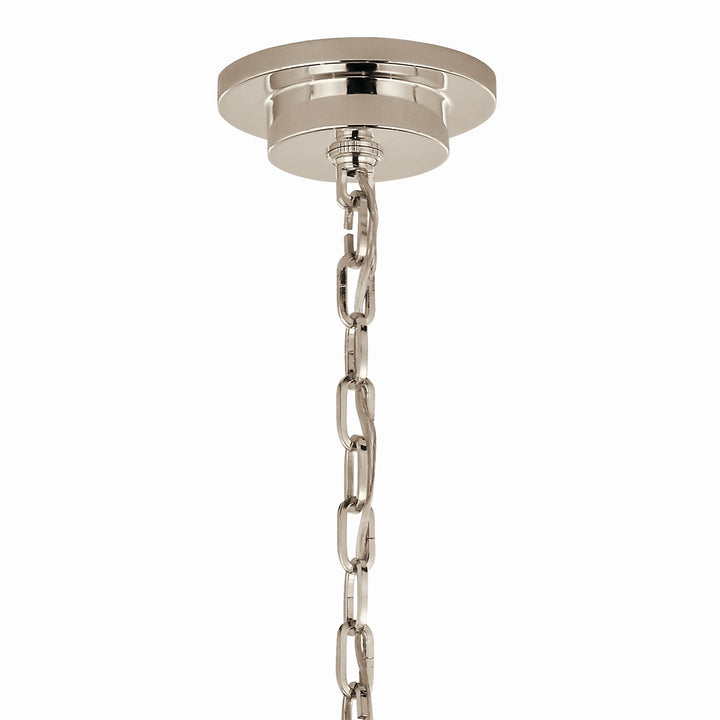 Kichler Canada - 52705PN - Six Light Chandelier - Carrick - Polished Nickel