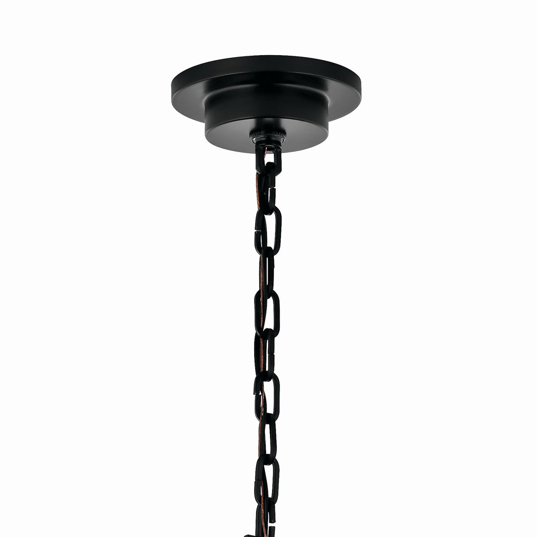 Kichler Canada - 52706BK - Eight Light Chandelier - Carrick - Black