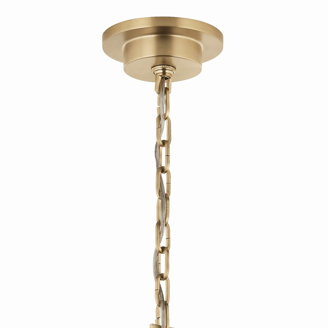 Kichler Canada - 52706CPZ - Eight Light Chandelier - Carrick - Champagne Bronze
