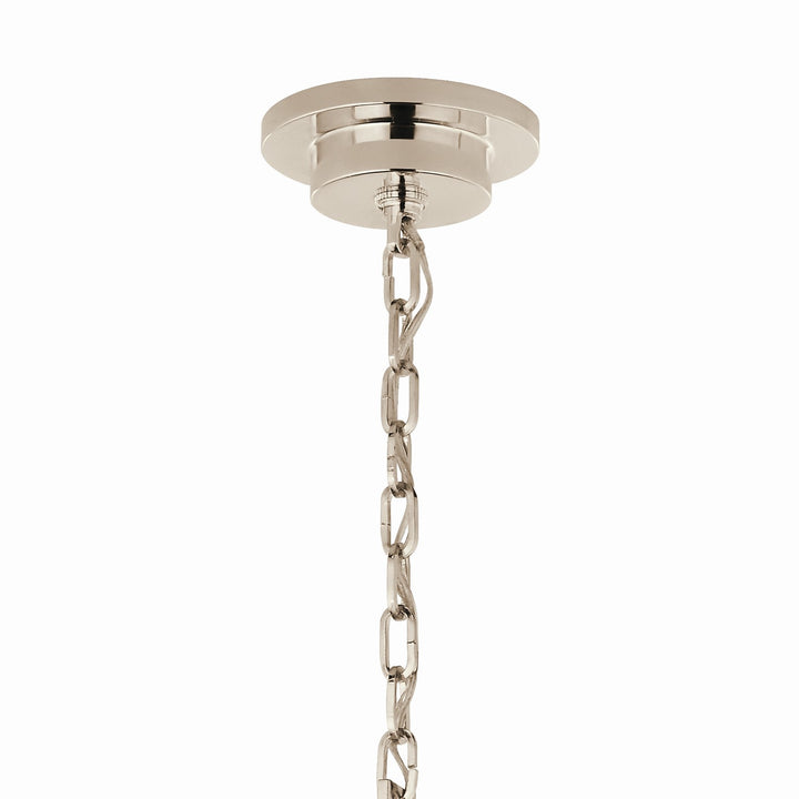 Kichler Canada - 52706PN - Eight Light Chandelier - Carrick - Polished Nickel