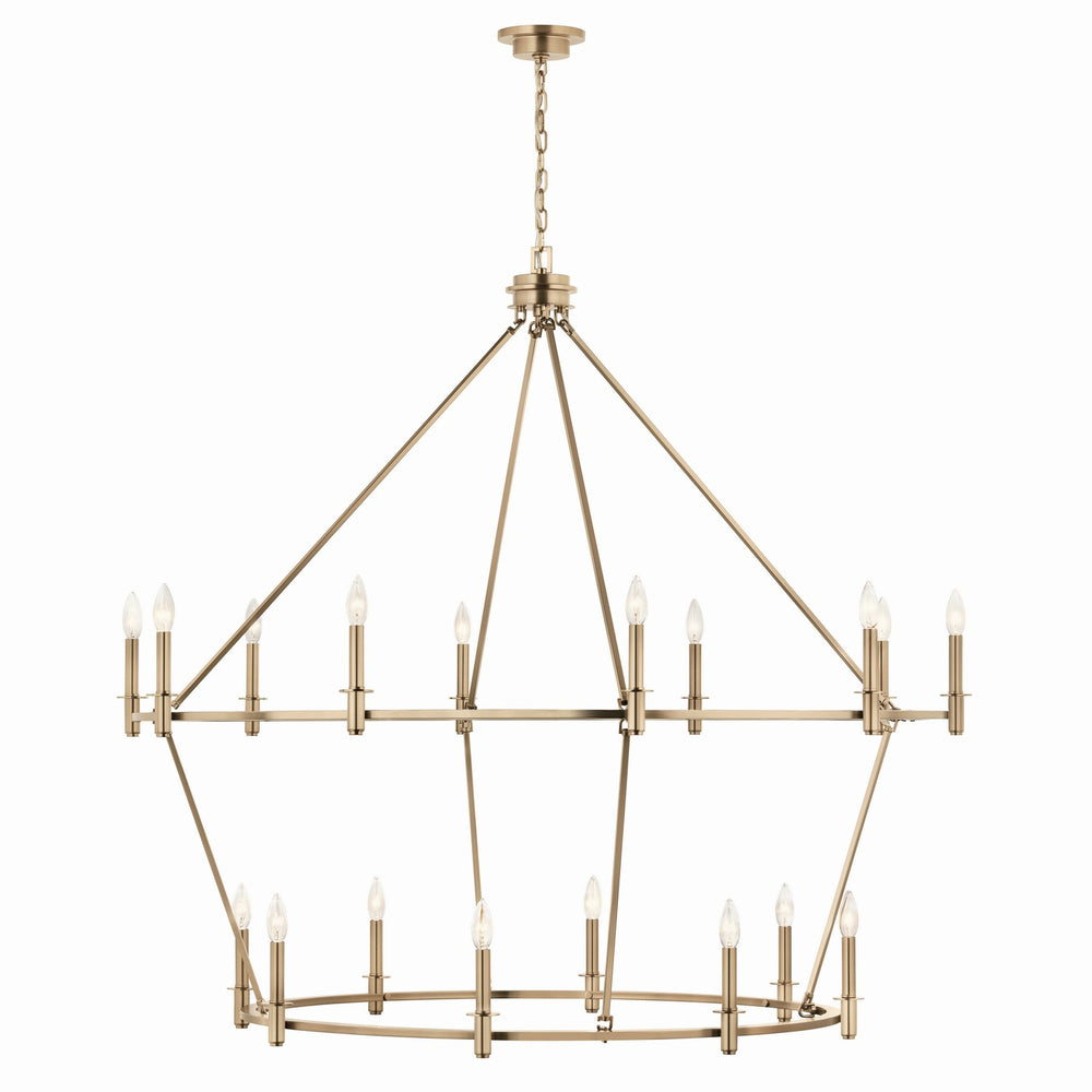 Kichler Canada - 52708CPZ - 18 Light Chandelier - Carrick - Champagne Bronze