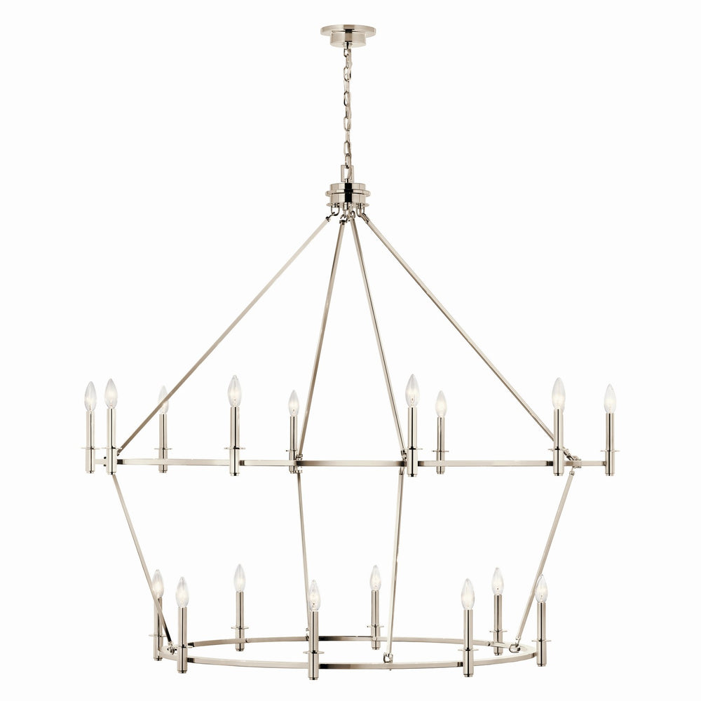 Kichler Canada - 52708PN - 18 Light Chandelier - Carrick - Polished Nickel