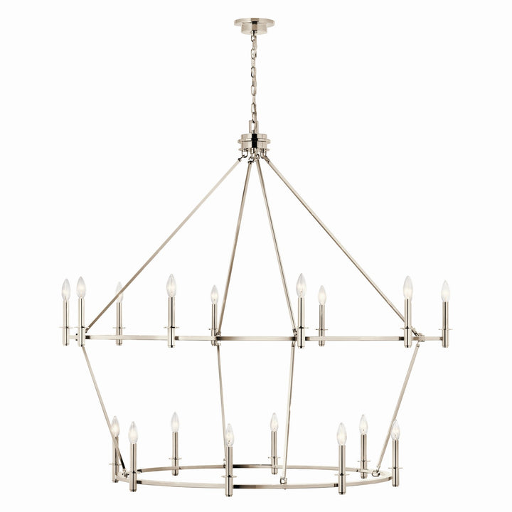 Kichler Canada - 52708PN - 18 Light Chandelier - Carrick - Polished Nickel