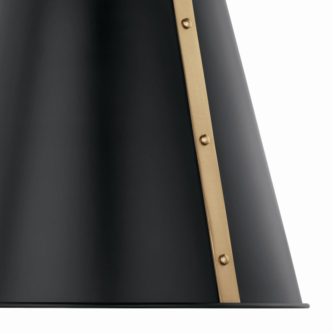 Kichler Canada - 52710BK - One Light Pendant - Etcher - Black