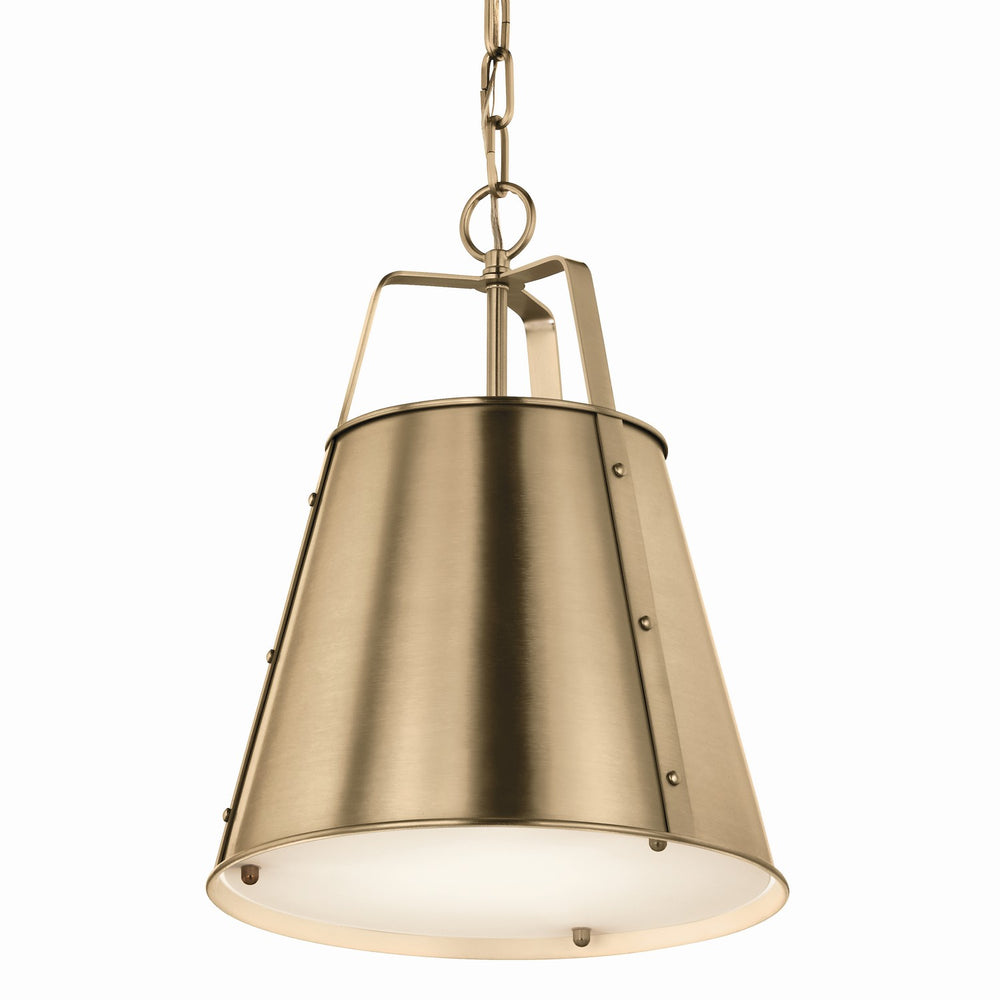 Kichler Canada - 52710CPZ - One Light Pendant - Etcher - Champagne Bronze