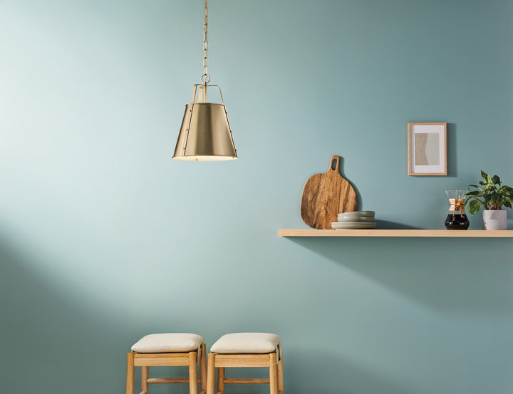Kichler Canada - 52710CPZ - One Light Pendant - Etcher - Champagne Bronze
