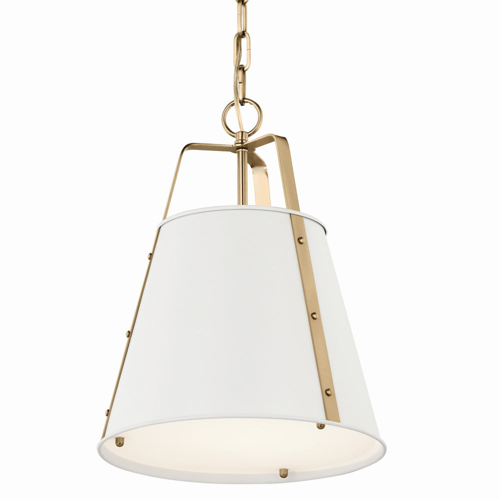 Kichler Canada - 52710WH - One Light Pendant - Etcher - White