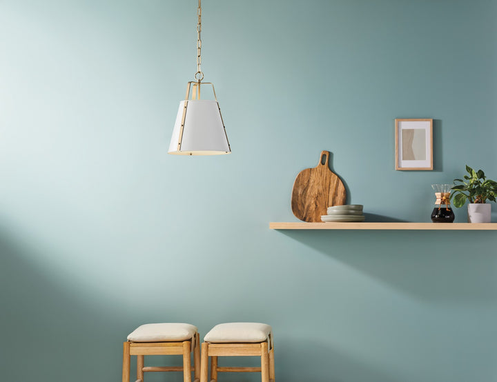 Kichler Canada - 52710WH - One Light Pendant - Etcher - White
