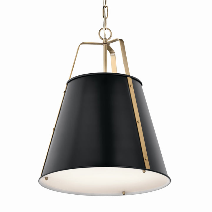 Kichler Canada - 52711BK - Two Light Pendant - Etcher - Black