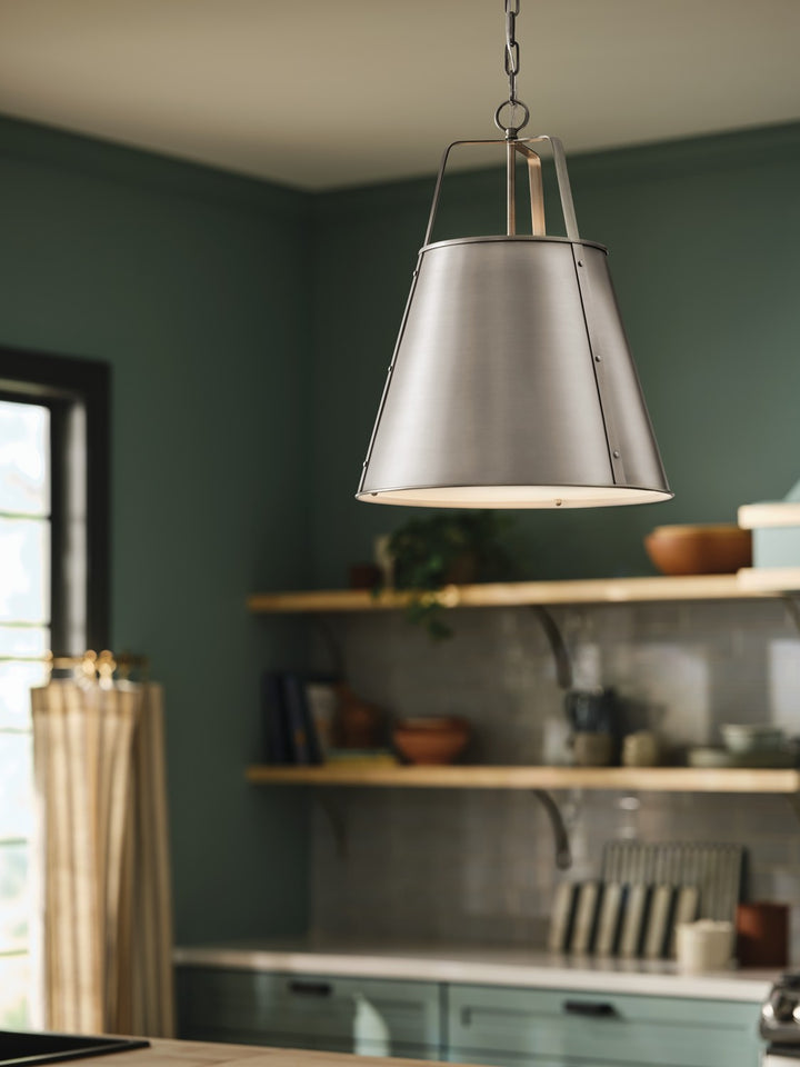 Kichler Canada - 52711CLP - Two Light Pendant - Etcher - Classic Pewter