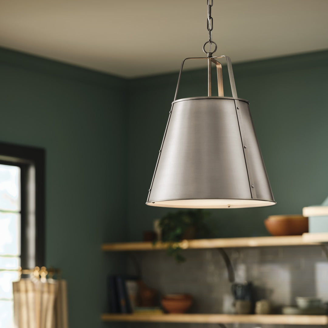 Kichler Canada - 52711CLP - Two Light Pendant - Etcher - Classic Pewter