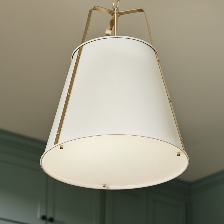 Kichler Canada - 52711WH - Two Light Pendant - Etcher - White