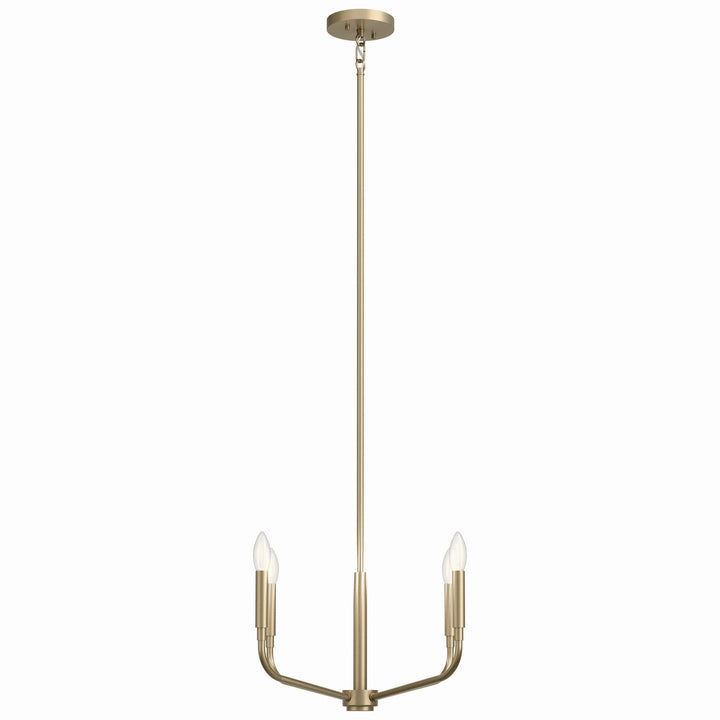 Kichler Canada - 52716CPZ - Four Light Chandelier/Semi Flush Mount - Madden - Champagne Bronze