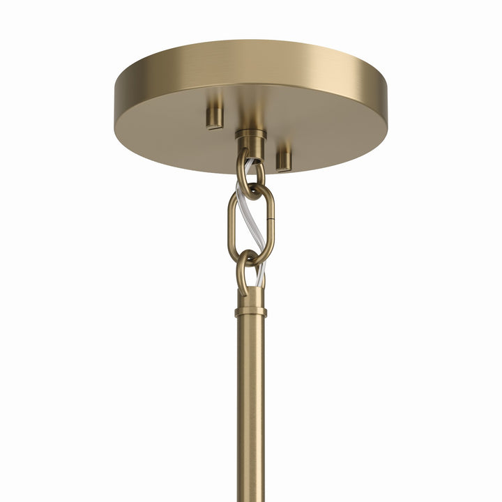 Kichler Canada - 52716CPZ - Four Light Chandelier/Semi Flush Mount - Madden - Champagne Bronze